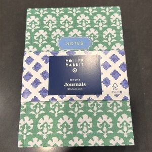 Roller Rabbit Set of 3 Journals